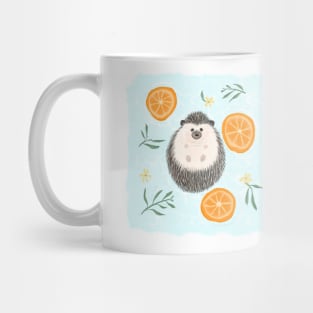 Hedgehog & Oranges Mug